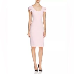 Black Halo Pink Amelie Sheath Dress Size 8